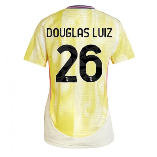 Dámy Fotbalový dres Juventus Douglas Luiz #26 2024-25 Venkovní Krátký Rukáv